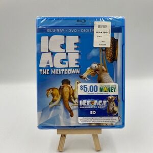 Ice Age The Meltdown‎ Blu Ray DVD Digital Combo 3-Disc Set New Sealed Animated